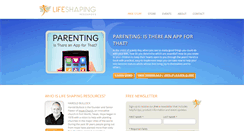 Desktop Screenshot of lifeshapingresources.com
